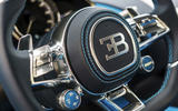 Bugatti Chiron steering wheel