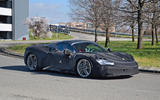 2021 Ferrari SF90 Stradale convertible spy shot 2021 Ferrari SF90 Stradale convertible spy shot