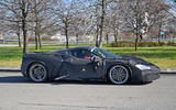 2021 Ferrari SF90 Stradale convertible spy shot 2021 Ferrari SF90 Stradale convertible spy shot