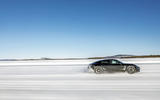 Porsche Taycan prototypes in winter testing