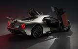 Ford GT LM rear doors open  Ford GT LM rear doors open