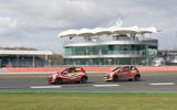 Citroen C1 racing at Silverstone