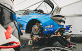 Alpine being serviced alternative view Alpine being serviced alternative view