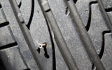 Nail in tyre