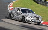 Rolls-Royce Ghost Nurburgring spies front side close
