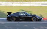 Porsche 718 Cayman GT4 RS spyshot