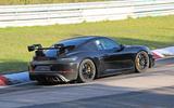 Porsche 718 Cayman GT4 RS spyshot