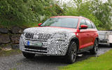 2021 Skoda Kodiaq vRS prototype - front 2021 Skoda Kodiaq vRS prototype - front