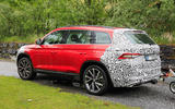 2021 Skoda Kodiaq vRS prototype - rear 2021 Skoda Kodiaq vRS prototype - rear