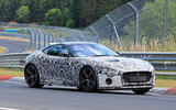 2020 Jaguar F-Type prototype at Nurburgring