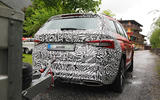 2021 Skoda Kodiaq vRS prototype - rear 2021 Skoda Kodiaq vRS prototype - rear