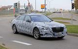 Mercedes S-Class spyshots new front side