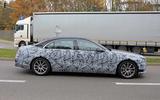 Mercedes S-Class spyshots new side