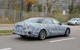 Mercedes S-Class spyshots new side rear