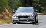 2021 BMW 5 Series saloon prototype - front