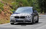 2021 BMW 5 Series saloon prototype - front