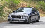 2021 BMW 5 Series saloon prototype - front