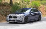 2021 BMW 5 Series saloon prototype - front