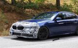 2021 BMW 5 Series saloon prototype - front