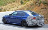 2021 BMW 5 Series saloon prototype - front