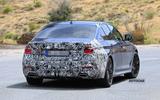 2021 BMW 5 Series saloon prototype - front