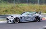 2020 Mercedes-AMG GT Black Series spyshots