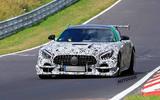 2020 Mercedes-AMG GT Black Series spyshots