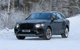 2020 Bentley Bentayga prototype - winter testing