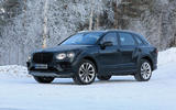 2020 Bentley Bentayga prototype - winter testing