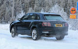 2020 Bentley Bentayga prototype - winter testing