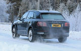2020 Bentley Bentayga prototype - winter testing