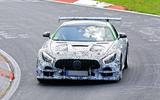 2020 Mercedes-AMG GT Black Series spyshots
