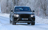 2020 Bentley Bentayga prototype - winter testing