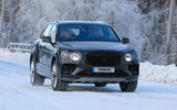 2020 Bentley Bentayga prototype - winter testing