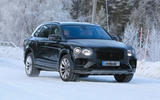 2020 Bentley Bentayga prototype - winter testing