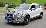Disguised Seat Ateca front three quarters