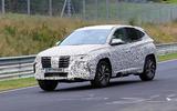 New Hyundai Tucson spied