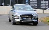 Hyundai Kona N spyshots front close