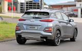 Hyundai Kona N spyshots rear