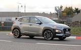 Hyundai Kona N spyshots front side