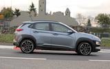 Hyundai Kona N spyshots side