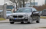 2021 BMW 5 Series saloon prototype - front