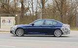 2021 BMW 5 Series saloon prototype - side