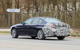 2021 BMW 5 Series saloon prototype - rear