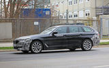 2021 BMW 5 Series Touring prototype - side