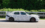 2022 Honda Civic Type R prototype - side 2022 Honda Civic Type R prototype - side