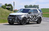 2021 Land Rover Discovery facelift prototype - cornering front