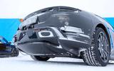 Porsche Taycan spies winter testing