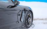 Porsche Taycan spies winter testing