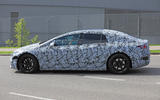 2021 Mercedes-Benz EQS prototype - side 2021 Mercedes-Benz EQS prototype - side